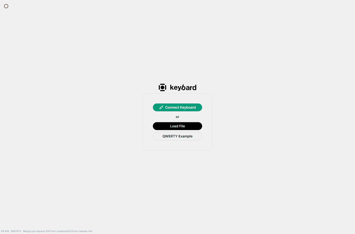 Open an example and make a first edit: actual Keybard workflow