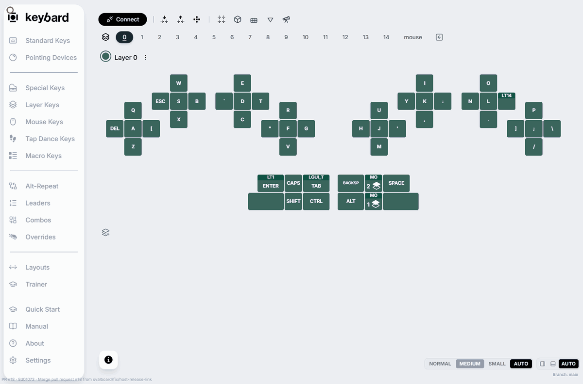 Save a reusable layer: actual Keybard workflow
